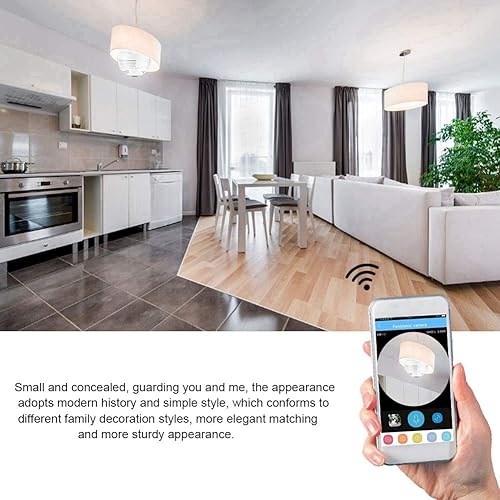 Sonew 960P HD Light Bulb Camera, 360° Panoramic DVR Camera
