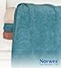 Norwex Antibacterical, Antimicrobial, Microfiber XL Bath Towels in Teal