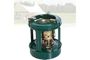 PJPKOW Versatile Portable Kerosene Stove – Compatible with Diesel & Alcohol for Camping, Picnics, and Home Heating – Efficient Cooker for Cooking & Boiling (Green)