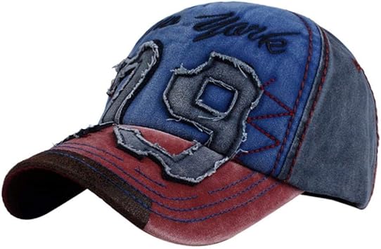 Amazon 野球帽 キャップ女性刺繍フラワーデニムキャップファッション野球キャップトピースナップバックアパレルアクセサリー 帽子