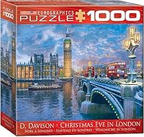 EuroGraphics Christmas Eve in London Puzzle (1000 Pieces)