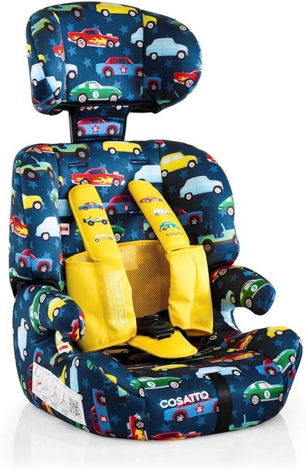 Cosatto Zoomi Toddler Car Seat & Booster Seat, Rev Up - Image 4