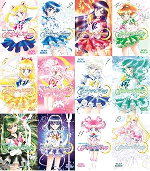 Sailor Moon Manga Set 1 12 Naoko Takeuchi Amazon Com Books