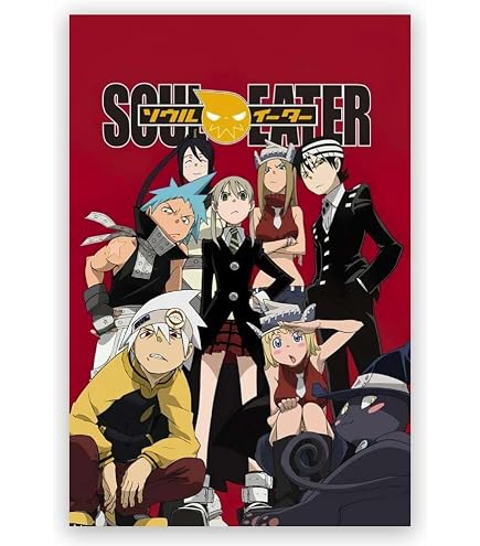 SOUL EATER ポスター Amazon.com: Niuquintus Soul Eater Poster Japanese Comics