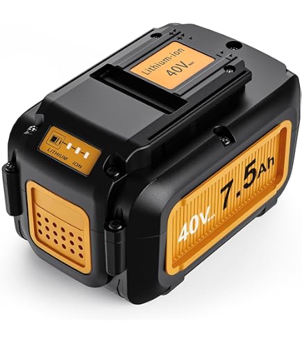 6.0Ah Replacement Battery For DeWalt 40V – Compatible With DCB404, DCB406, DCB407 & More