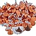 HERSHEY'S KISSES Chocolate Candy, Orange Foils, 4.1 Pounds Bulk Candy