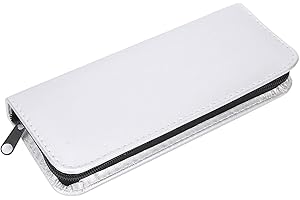 BETUED PU Leather Scissors Pouch, Hair Stylist Scissor Holder Pouch Cases for Hairdressers, Salon Tools Holster Bag, Portable Barber Shears Holder to Store & Better Protection of Hairdressing Tools