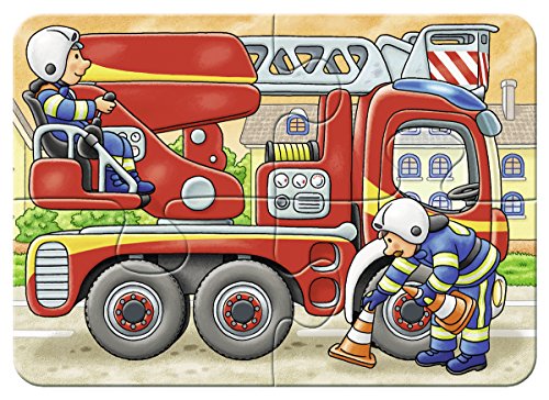Ravensburger Kinderpuzzle - 06954 Bei der Arbeit - my first puzzle mit 2,4,6,8 Teilen - Puzzle für Kinder ab 2 Jahren, White – Bild 3