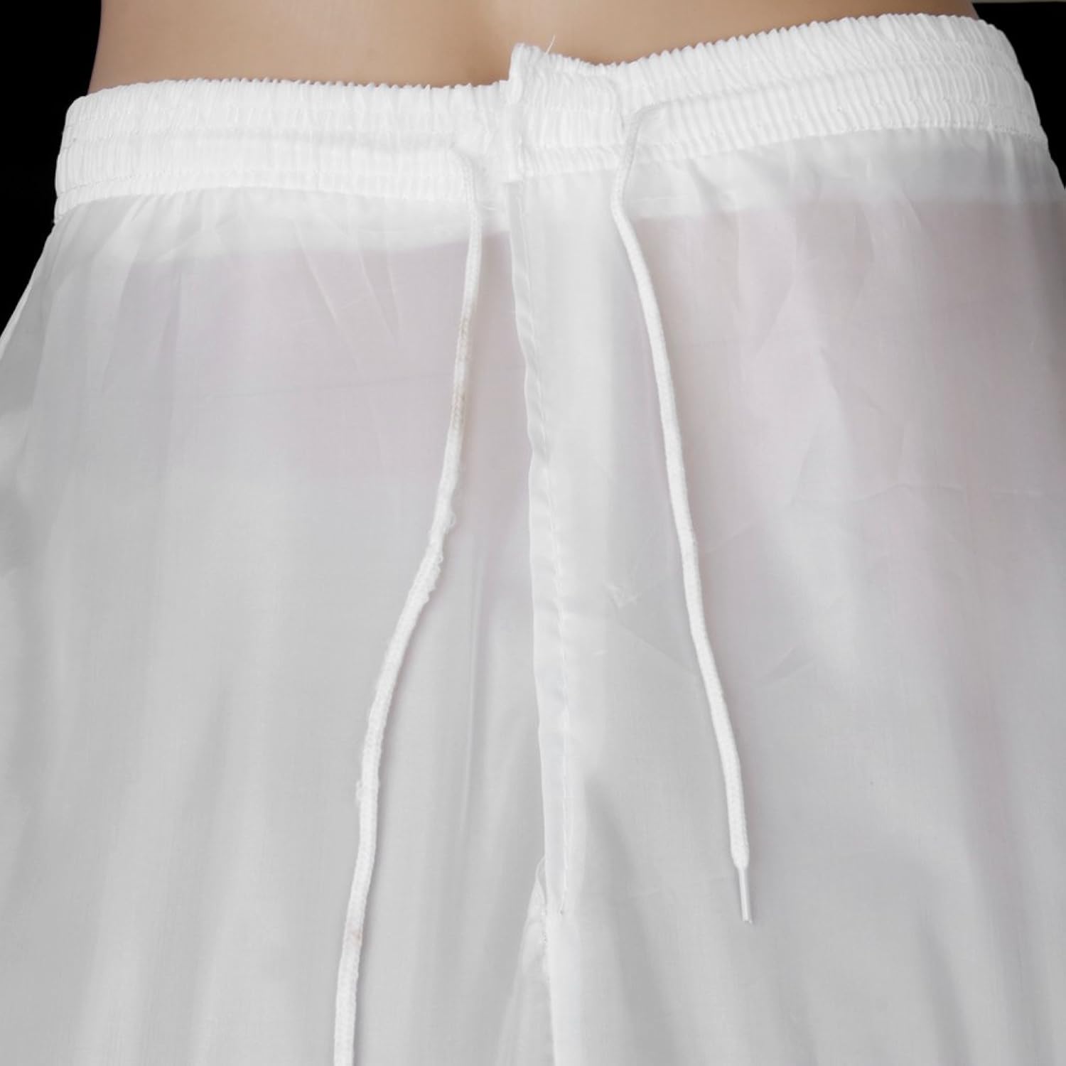 generic women's 6 hoop wedding ball gown bone crinoline petticoat(white, st-1189)