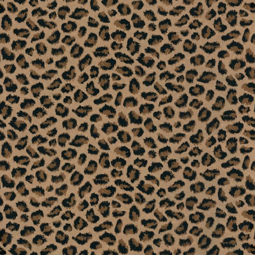 Decorate By Color Brown Leopard Print Wallpaper BC1580014