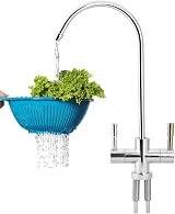 Kuuleyn RO Faucet Brushed Nickel 2-Hole Reverse Osmosis Water Filter Tap view 8