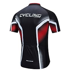 Cycling Jersey Men, Summer Short Sleeved Bike