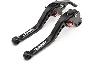 NICEDOLL Matte Black Clutch Brake Levers for CBR600RR 2003-2006 Motorcycle Short