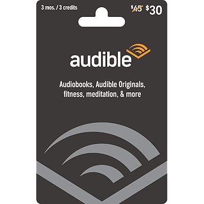 Buy Audible Subscription Gift Card Months at Ubuy France