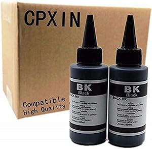Specialized Printing Refill Color Dye Ink Kit Premium for T1971 T1964 XP-201 XP-204 XP-214 XP-401 etc Inkjet Printer Refillable Cartridge and Ciss (100ML 2 Black)