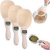 Food Measuring Cup Scoop Digital Scale - Rechargeable Teaspoon, Weighing Spoon With Screen, Electronic Kitchen Scale 800g/0.1