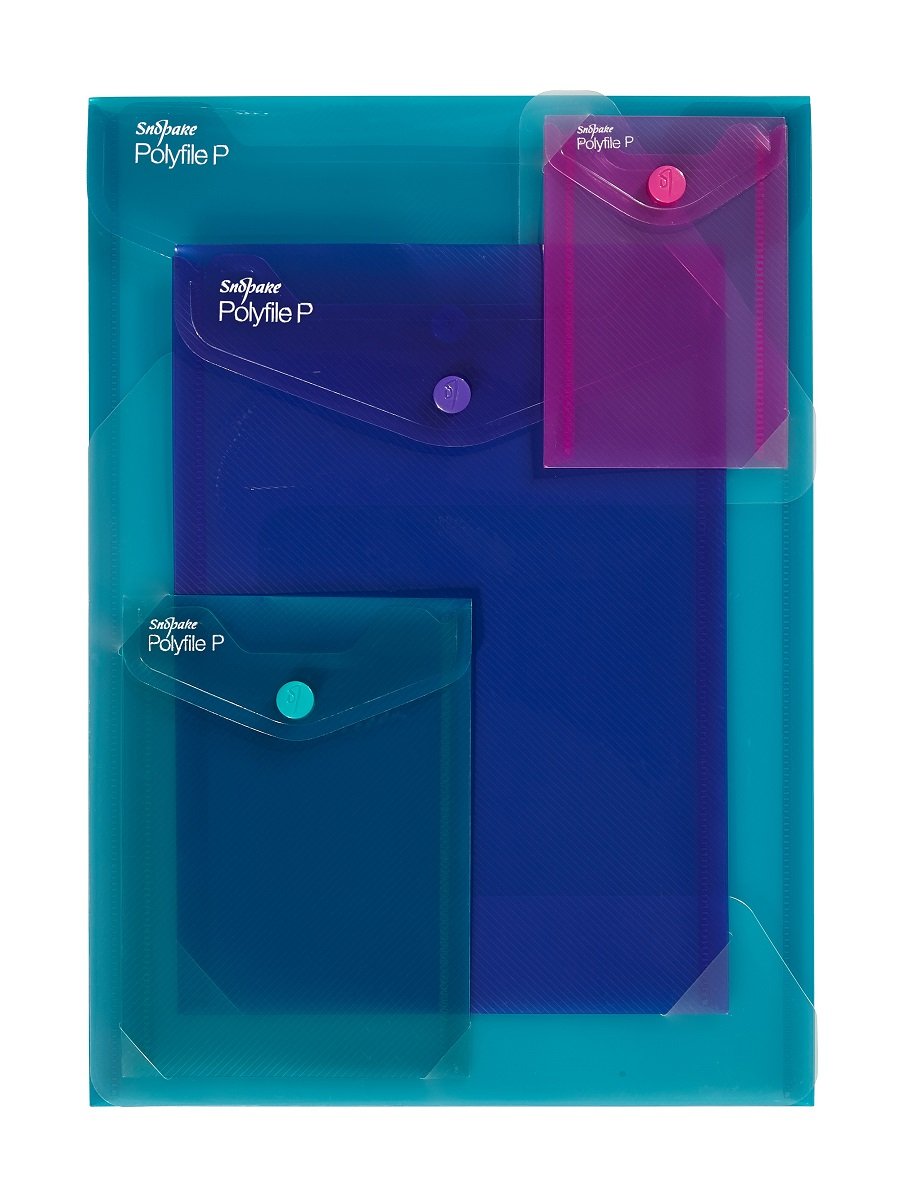 Snopake Portrait Poly-File (Pack of 4)