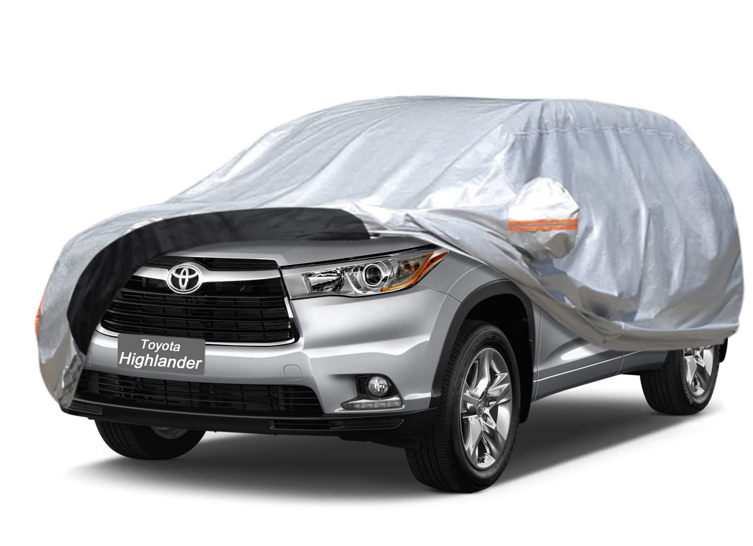 Photo 1 of GUNHYI Car Cover Custom Fit Toyota Highlander (2013-2025) Waterproof for Automobiles, Oxford Sun Rain Dust Snow Protection (Ships from US Warehouse, Delivery 3-8 Days)