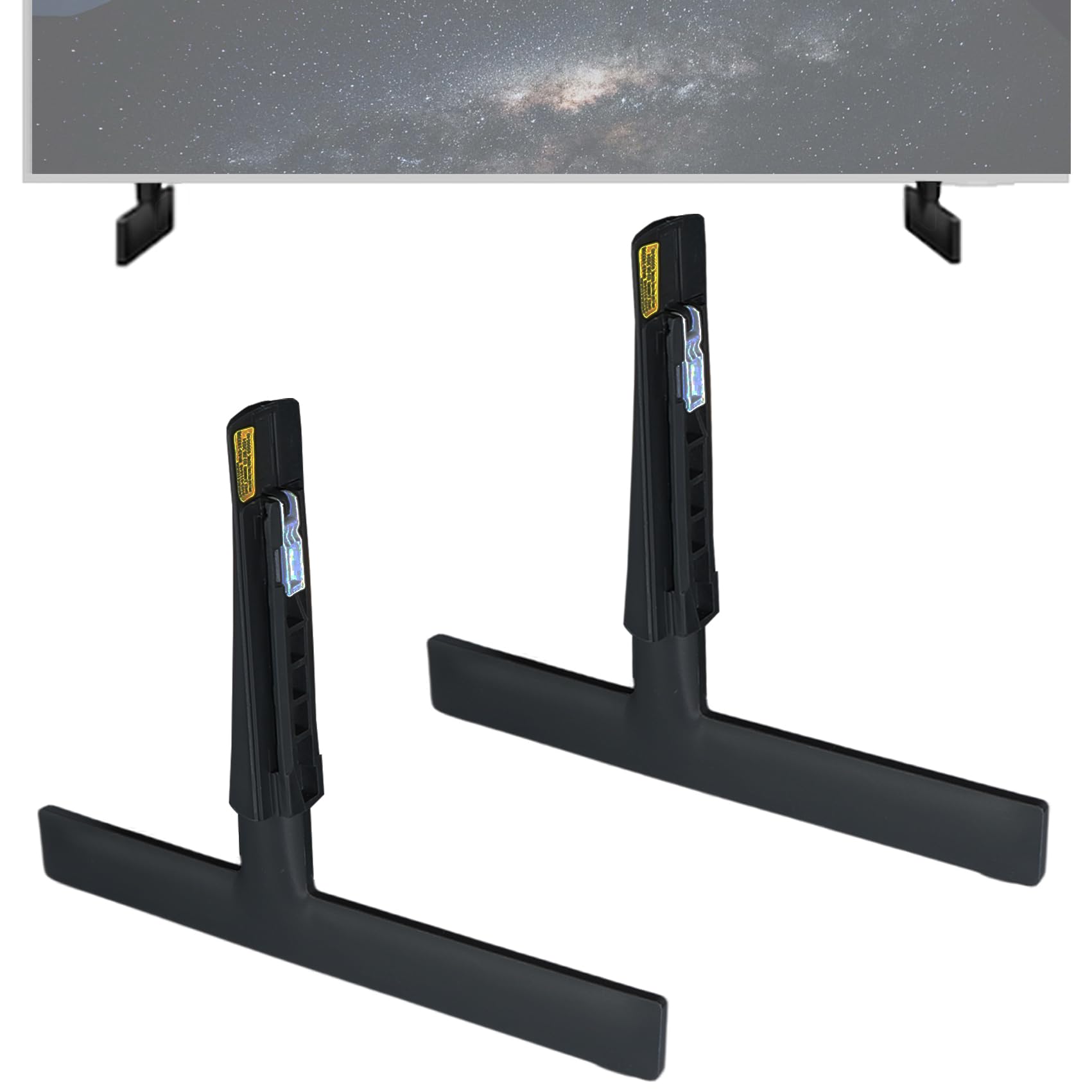 Photo 1 of BN63-19339B TV tv feet Replacement Compatible with Samsung 65 inch TV for UN65AU8000FXZAUN65CU8000FXZA UN65CU8000DXZA UN65CU8000BXZA UN65AU8000BXZA HG65AU800NFXZA,no Screws Required