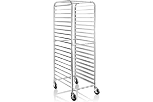 GRIDMANN Commercial Bun Pan Bakery Rack - 20 Sheet