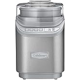 Cuisinart Ice Cream Maker Machine, 2 Quart, Cool Creations Frozen Yogurt, Gelato, Sorbet Maker, LCD Screen and Timer, Stainle