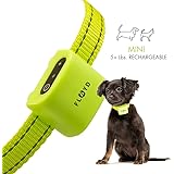 Floyd Small Dog Bark Collar for Tiny Puppies to Medium Dogs (5+lbs) – Rechargeable Vibrating Anti Barking Device – Smallest and Safest on Amazon - No Shock and No Spiky Prongs