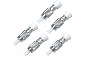 GwliUni 5Pcs 10dB FC-UPC Fiber Optic attenuator, Fiber Signal Attenuation Converter, FC Ferrule Inserts Connector