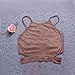 Toraway Underwear, Women Boho Tank Bustier Crop Top Bralette Blouse Cami Tops (Small) Brown