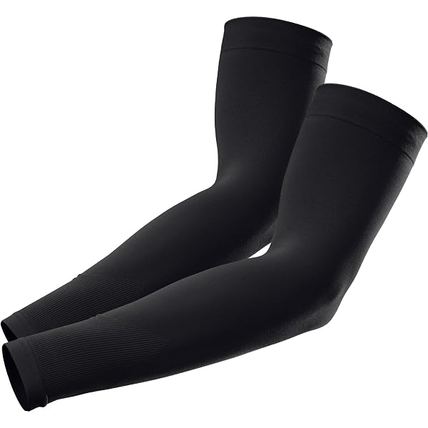 Manchettes Compression Enfant Antidérapantes – Manches Respirantes Basket, Foot, Course (Taille S 8-12 Ans)