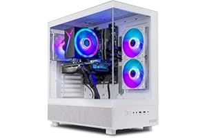Skytech Azure Gaming PC Desktop, Ryzen 7 7700 3.8 GHz (5.3GHz Turbo), NVIDIA RTX 5060 Ti 16GB, 1TB NVMe SSD, 16GB DDR5 RAM 60