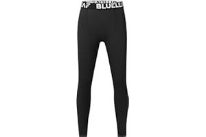 Blueleaf Boy's Compression Leggings Youth Athletic Tights Basketball Baseball Football Pants Quick Dry Sports Base Layer