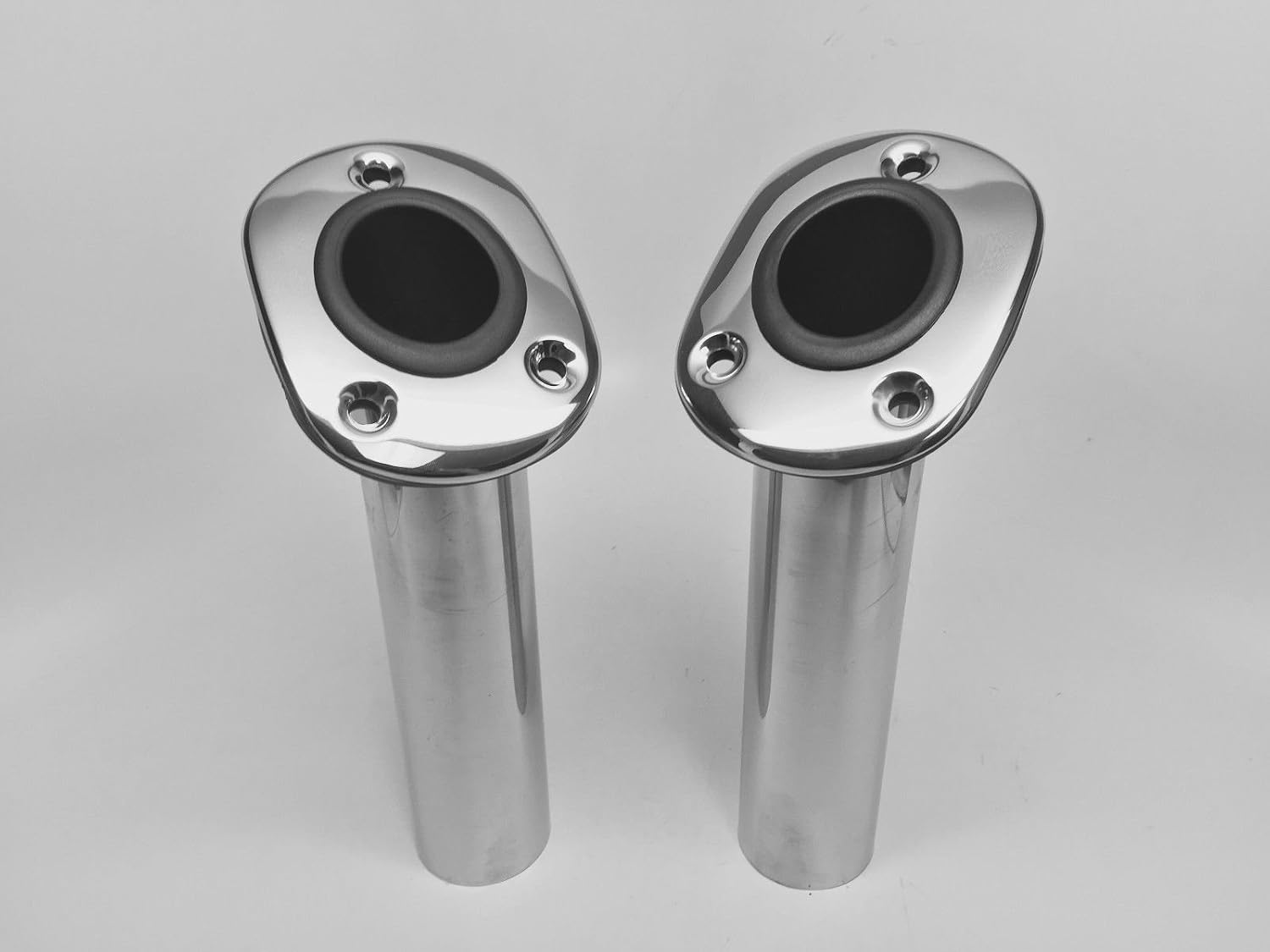B014x594gs フラッシュマウント30度marineボート 2ピースステンレススチール304釣りロッドホルダー9 5 竿掛けロッドホルダー ギフト