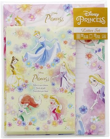 Amazon サンスター レターセット ディズニー キャラパレ 04 プリンセス S レターセット 文房具 オフィス用品