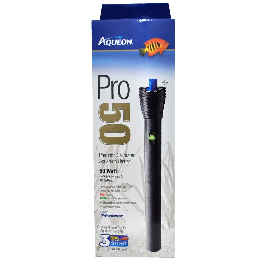 Aqueon 6105 Pro Heaters Submersible Aquarium Heater, 50Watt Amazon.ca