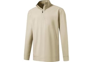 M MAELREG Boys Long Sleeve Quarter Zip Pullover Fleece Warmth Mock Neck Solid Youth Sweatshirt Winter Clothes for Kids