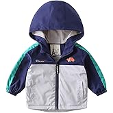 Banibear Boys' Hooded Dinosaur Jacket Windbreaker Outerwear