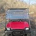 Kawasaki Mule 3010 and 3010 Trans Flip up Clear Folding Windshield