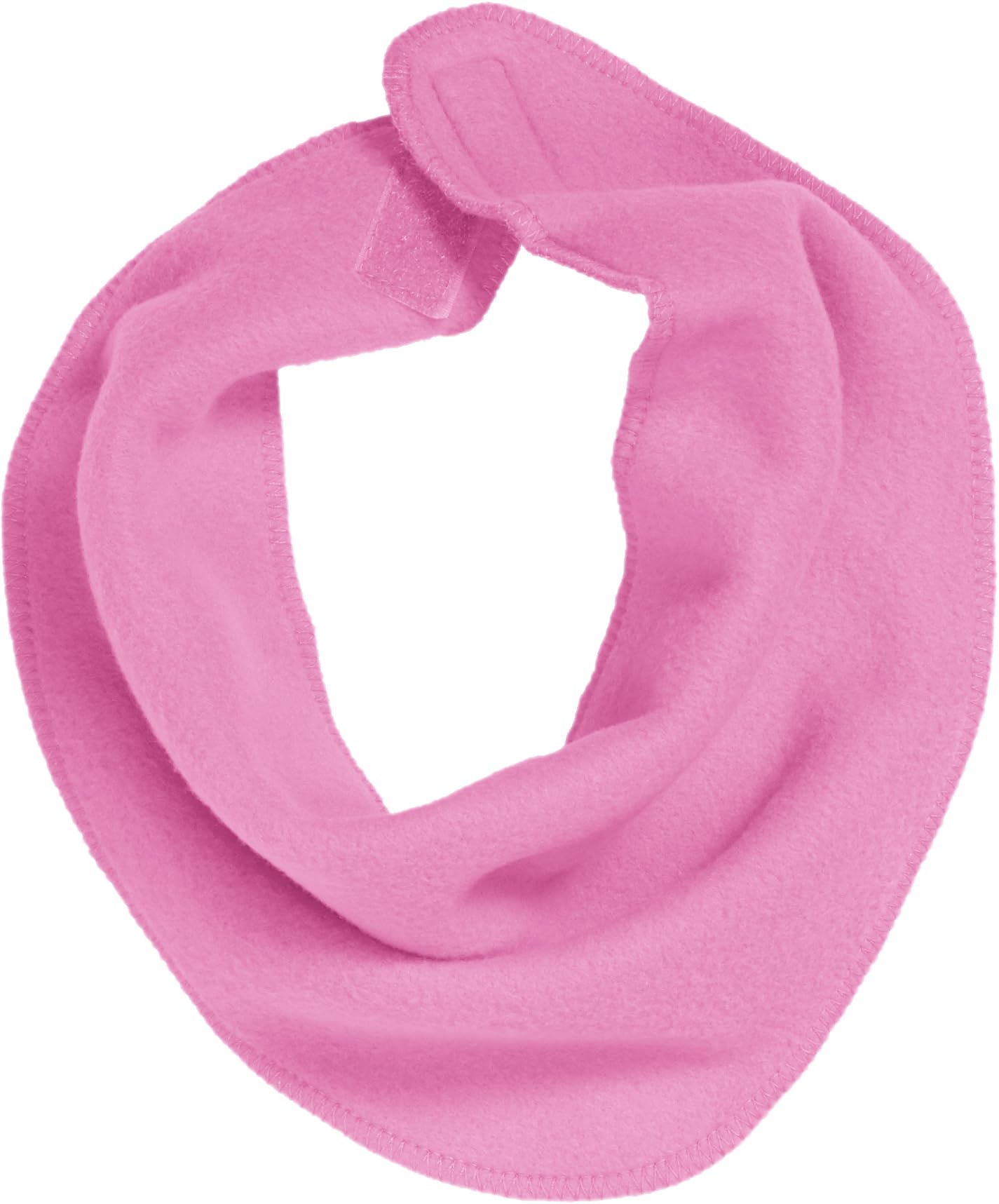 Playshoes Unisex Baby Fleece triangular scarf Neckerchief, Red (Pink), One Size