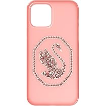 SWAROVSKI iPhone 12/12 Pro ケース ピンク Amazon.co.jp