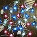 Impress Life Marina Theme Decorative Lights String, Fairy Big Crab Battery-Powered on Flexible Wire 10 ft 30 LEDs with Dimmable Wireless Remote Control for Aquarium, Ocean, DIY Home Decorations