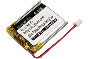 Sisawia Replacement Battery for Golf Buddy YK372731,PL482730,Voice GPS Rangefinder,VS4 GPS Rangefinder,VS4 Voice,Voice Plus,Voice 2,DSC-GB900,DSC-GB750,280mAh