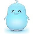 Mindfulness 'Breathing Penguin' | 4-7-8 Guided Visual Meditation Breathing Light | 3 in 1 Device with Night Light & Noise Machine for ADHD Anxiety Stress Relief Sleep - Gift for Kids Adult Women Men