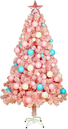 Albero Di Natale 800 Rami.Ncloyn Materiale Pvc Albero Di Natale Rosa 6 Ft Assemblea Artificiale Albero Di Natale 800 Rami Base Metallica Albero Di Natale Slim Ignifugo Decorazioni Natalizie Casa 180cm Amazon It Casa E Cucina