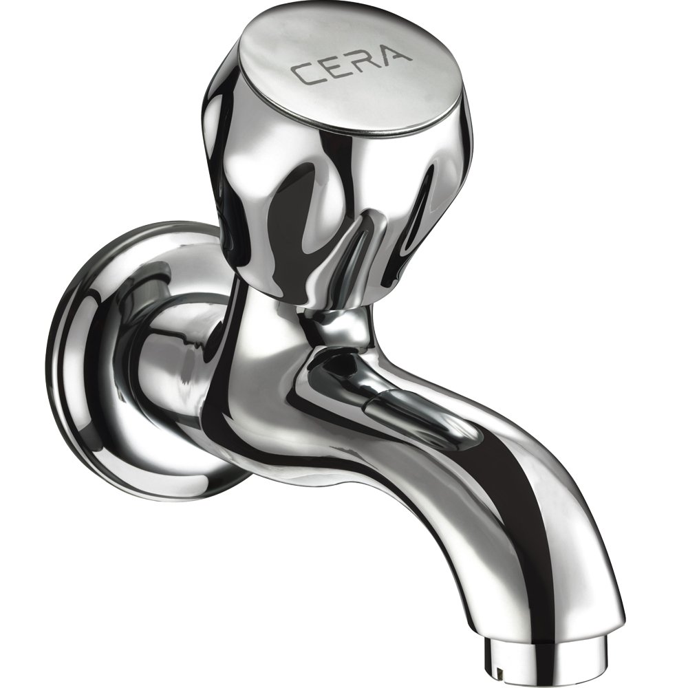 Cera Ocean Half Turn Fittings 2Way Bib Cock (Chrome Finish) Amazon