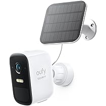 eufy Security, eufyCam 2C 2-Cam Kit with Solar Panel 2W, Security