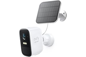 eufy Security eufyCam 2C add on with Solar Panel 2W, Requires HomeBase 2, 180-Day Battery Life, HomeKit Compatibility, 1080p 