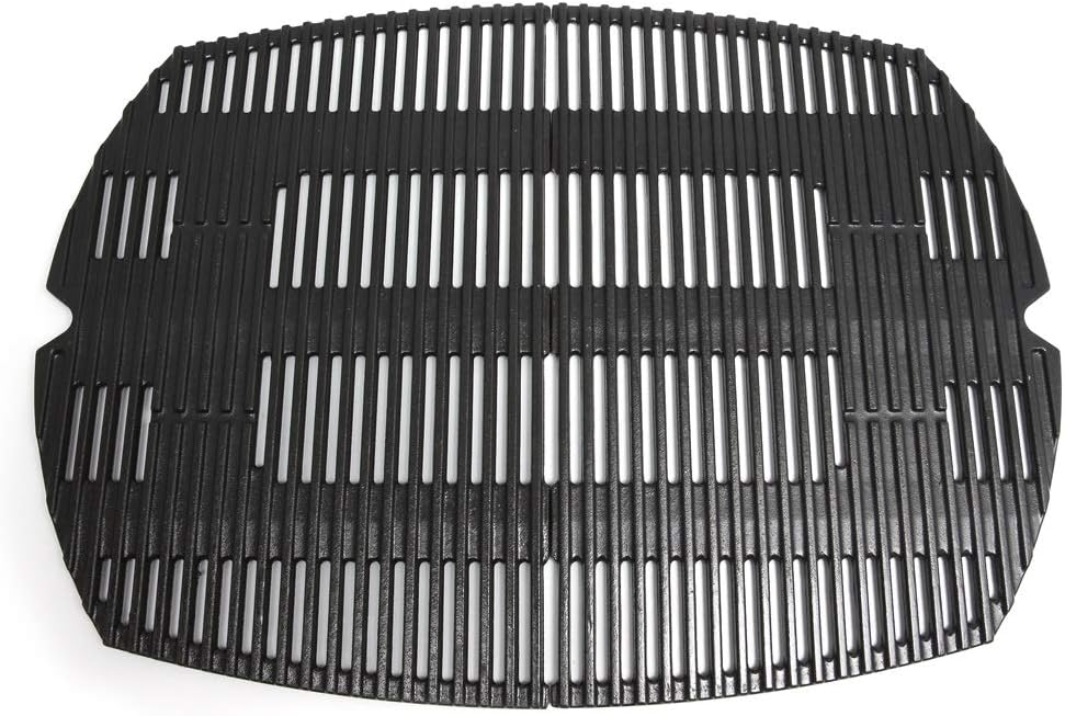 BBQ Cooking Grid 25Inch Porcelain Cast Iron Cooking Grate for BBQ