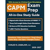CAPM Exam Prep: All-in-One Study Guide| Agile, Predictive, Business Analysis, PM Fundamentals| Current CAPM Exam |904 Exam Practice Q&amp;A: Aligns with ... requirements |3 Online CAPM Exams Simulator