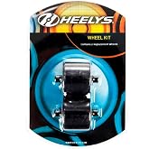 Heelys FATS Replacement Wheels Set With ABEC 5 Bearings (Black L)