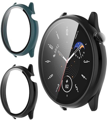 Lot De 2 Films Verre Trempé Pour Amazfit GTR Mini – HD Transparent – Auto-cicatrisant